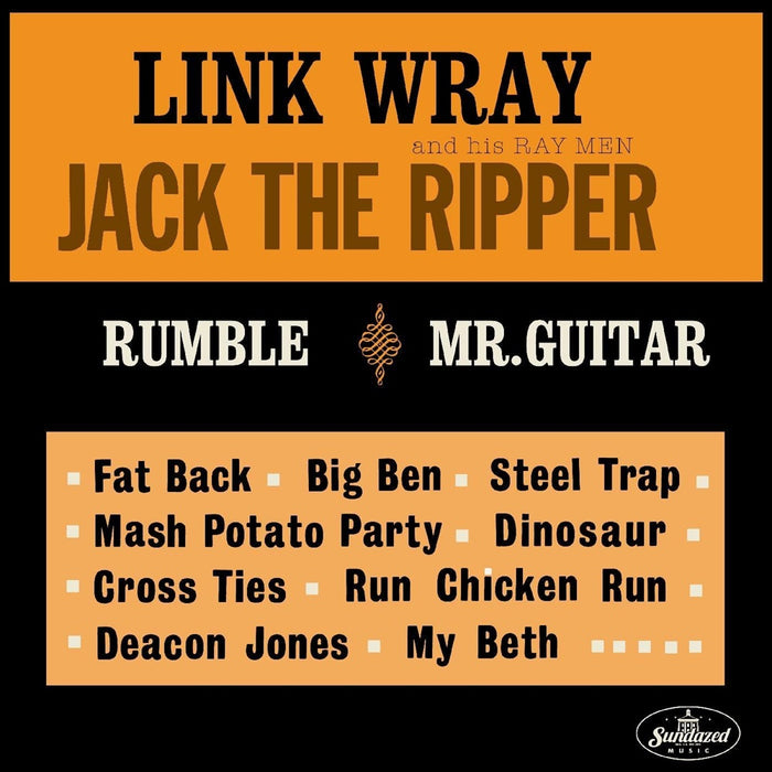 Link Wray Jack The Ripper Vinyl LP Red Colour 2024