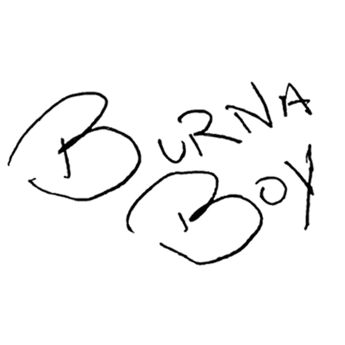 Burna Boy No Sign Of Weakness Vinyl LP Indies Curacao Colour 2025