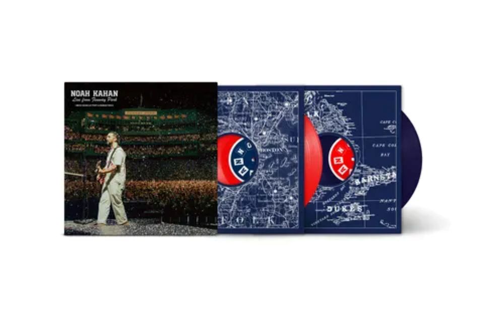 Noah Kahan Live at Fenway Park Vinyl LP Indies Red & Blue Colour Due Out 07/03/25