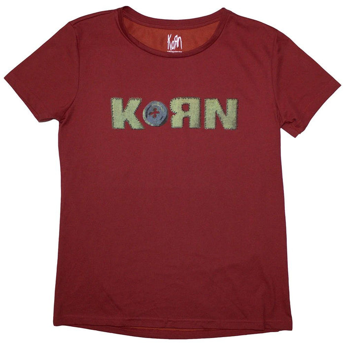 Korn Doll Issues Red Ladies X-Large T-Shirt