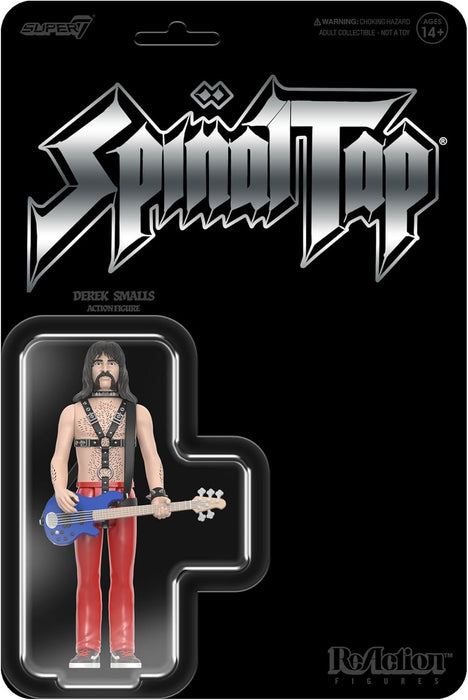 Super7 Spinal Tap  Derek Smalls Reaction Figure Wave 01