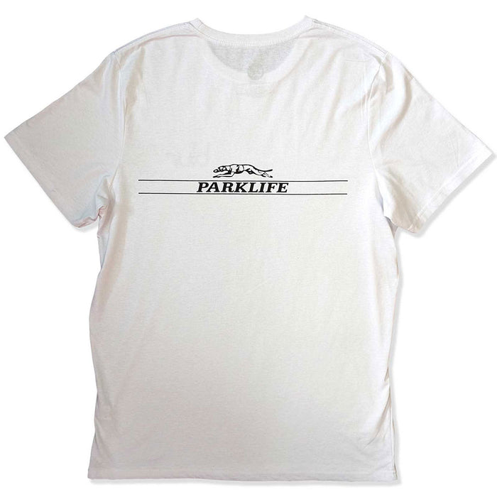 Blur Parklife White Large T-Shirt