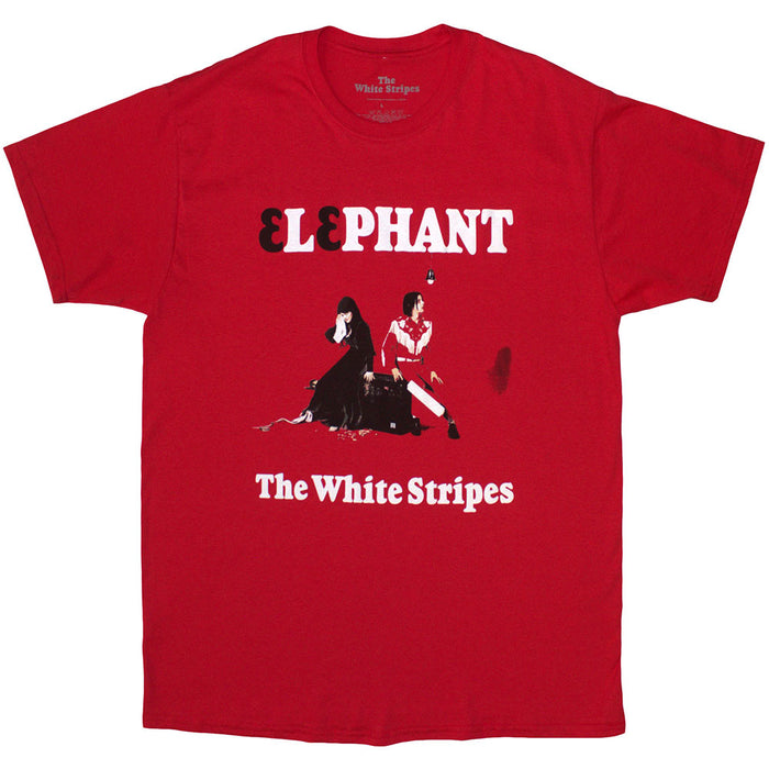 The White Stripes Elephant Red XX-Large T-Shirt