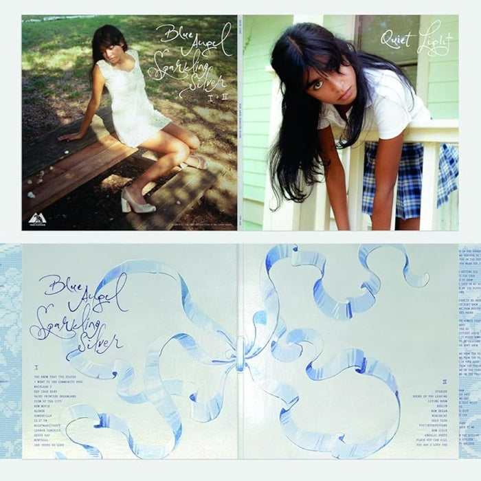 Quiet Light Blue Angel Sparkling Silver Vinyl LP Marbled Green and Marbled Blue Colour 2026