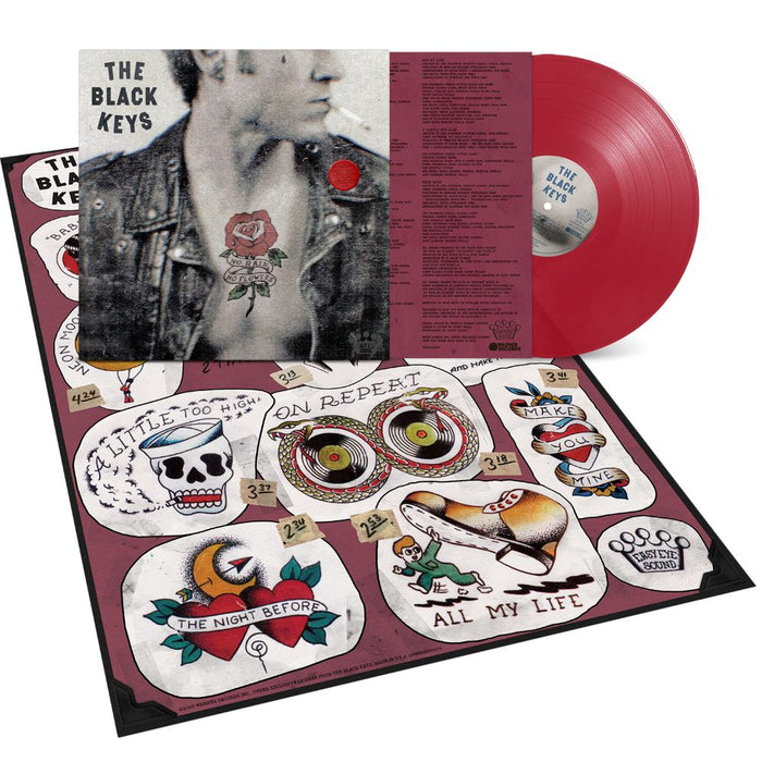 The Black Keys No Rain, No Flowers Vinyl LP Indies Ruby Red Colour 2025