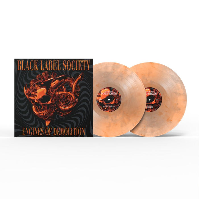 Black Label Society Engines of Demolition Orange Marble Vinyl LP