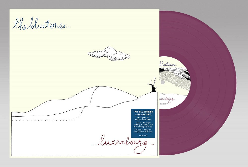 The Bluetones Luxembourg Vinyl LP Translucent Purple Colour 2022
