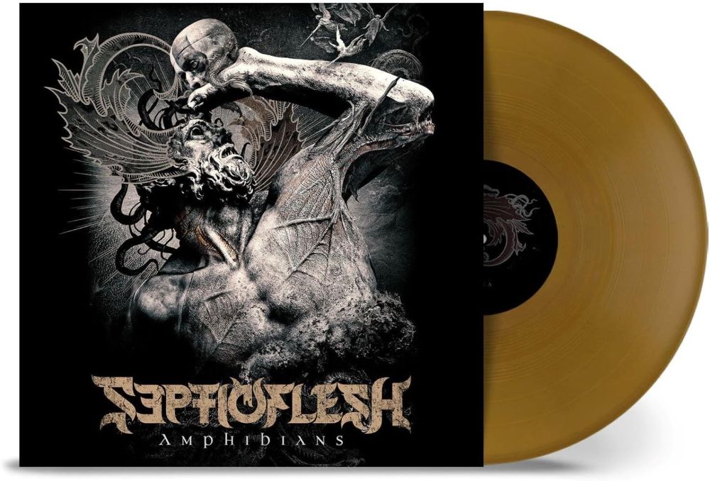 Septicflesh Amphibians 12" Vinyl EP Gold Colouor + CD 2025