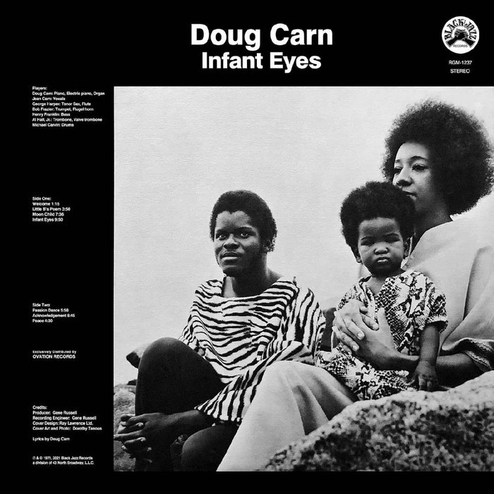 Doug Carn Infant Eyes Vinyl LP Blue/Black Swirl Colour Due Out 07/08/26