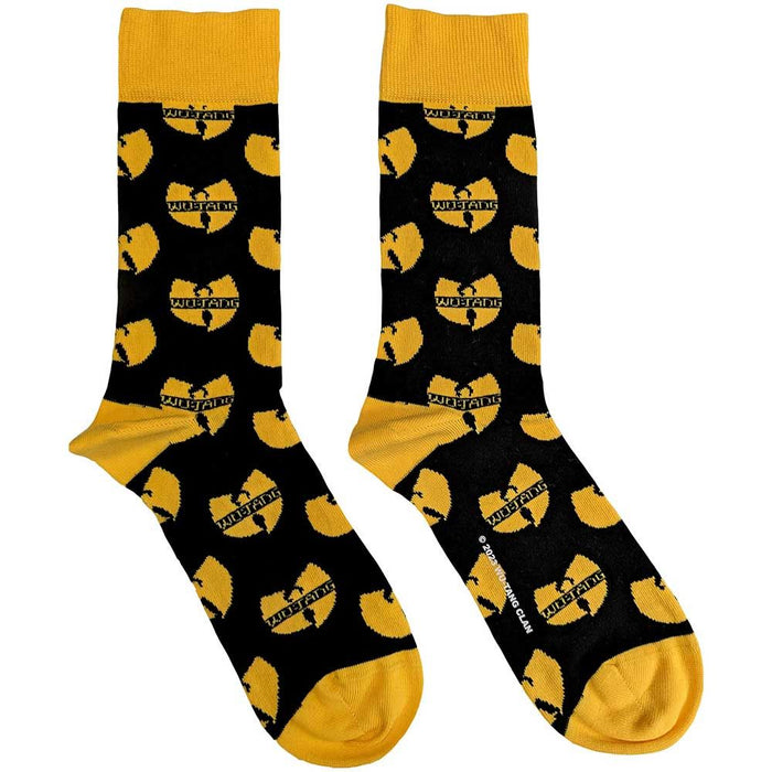 Wu-Tang Clan Unisex Ankle Socks: Logo Repeat (Uk Size 7 - 11)
