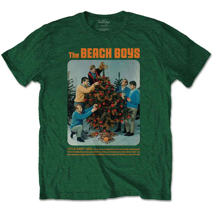 The Beach Boys Christmas Album Green XX-Large T-Shirt