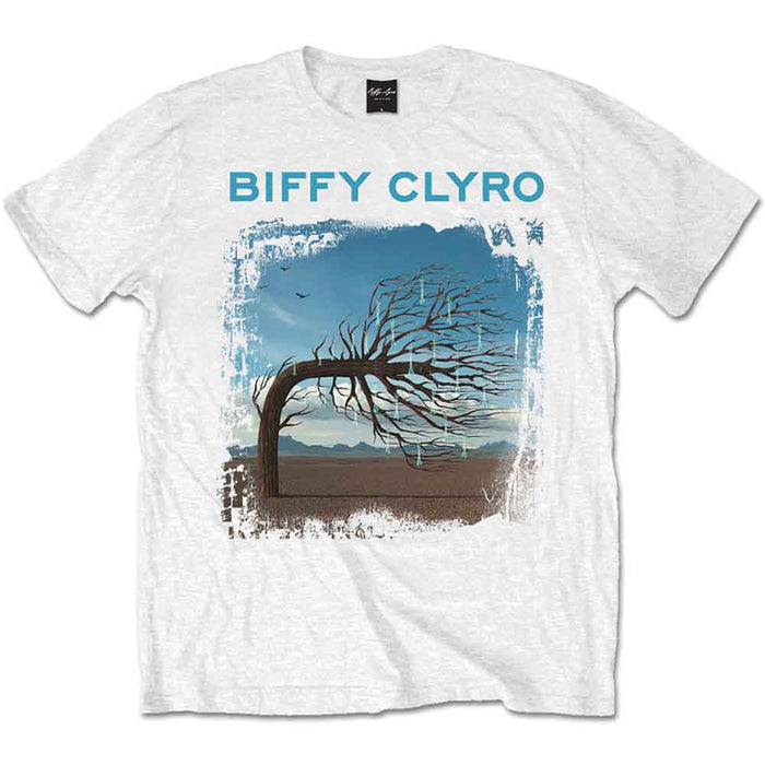 Biffy Clyro Opposites White Large Unisex T-Shirt