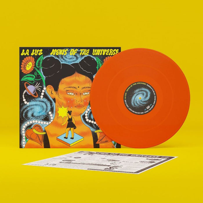 La Luz News of the Universe Vinyl LP Indies Neon Orange Colour Due Out 24/05/24