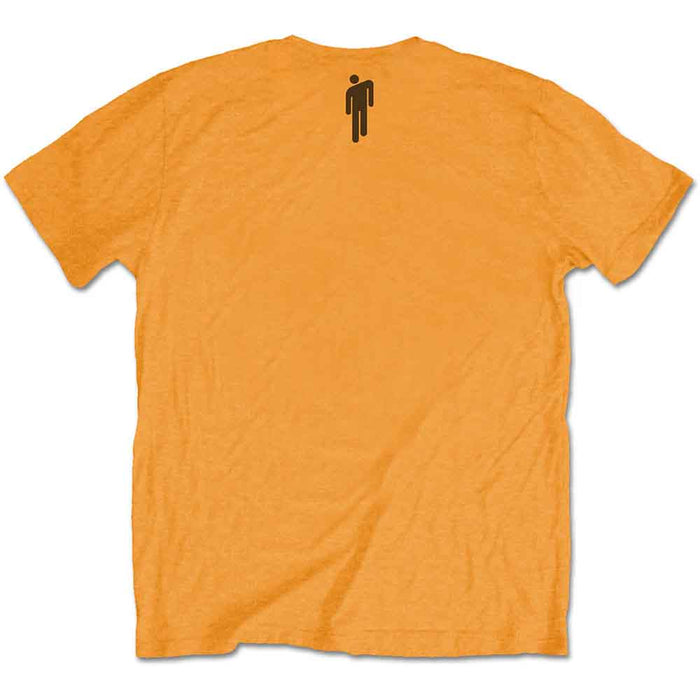 Billie Eilish Racer Logo & Blohsh Orange X-Large T-Shirt