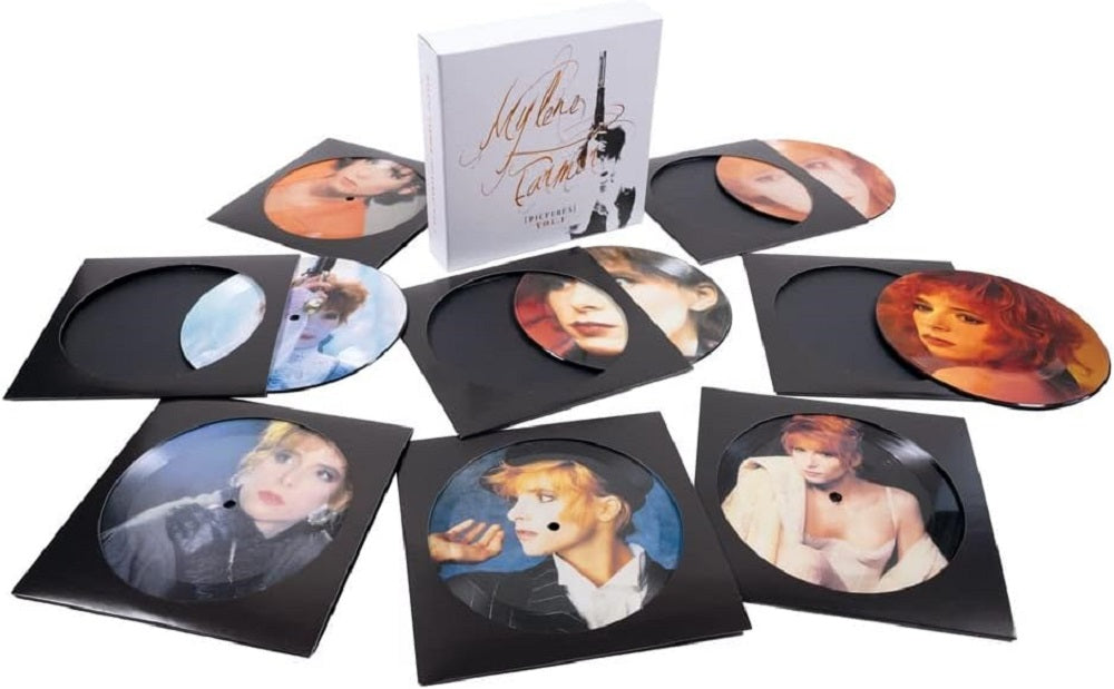 Mylene Farmer Pictures Volume 1 7" Vinyl Single Boxset Picture Disc 2023