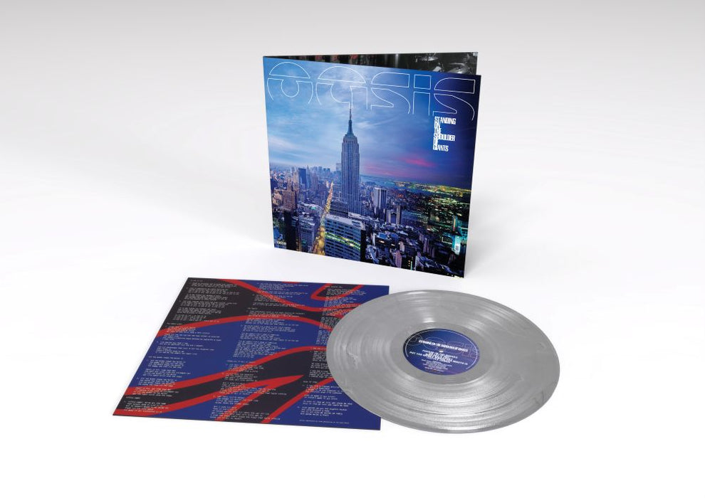Oasis Standing On The Shoulder Of Giants Vinyl LP Silver Colour 2025