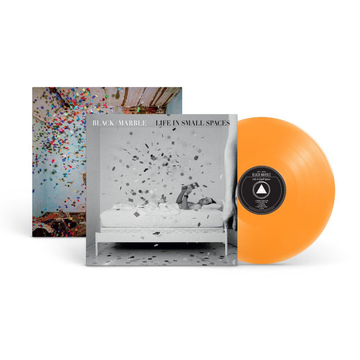 Black Marble Life in Small Spaces Vinyl LP Indies Transparent Orange Colour Due Out 21/08/26