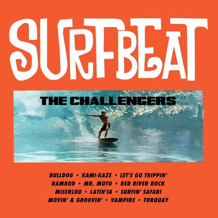 Challengers Surfbeat Vinyl LP Clear Orange Colour Black Friday 2024