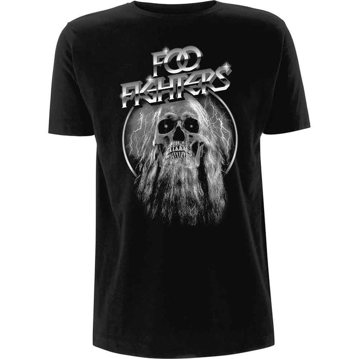 Foo Fighters Bearded Skull Black Small T-Shirt