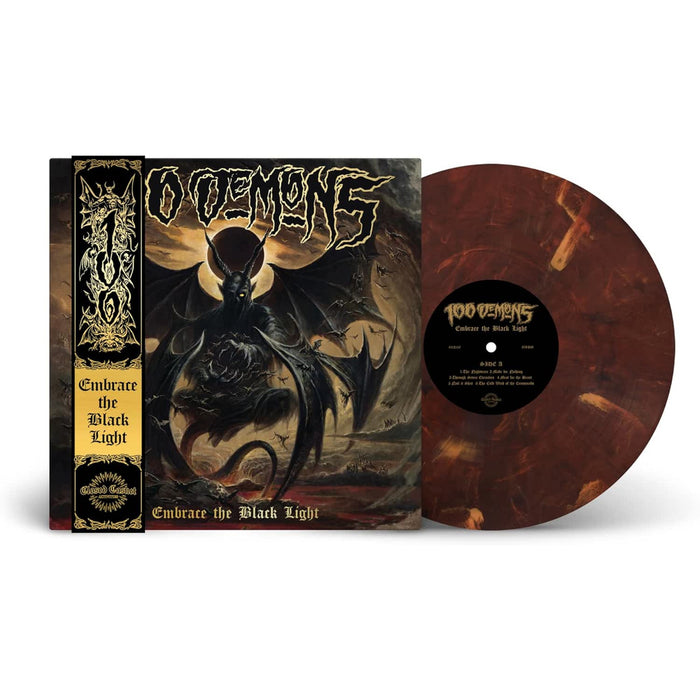 100 Demons Embrace The Black Light Spiritual Obliteration Marble Colour  Due Out 26/06/26Vinyl LP