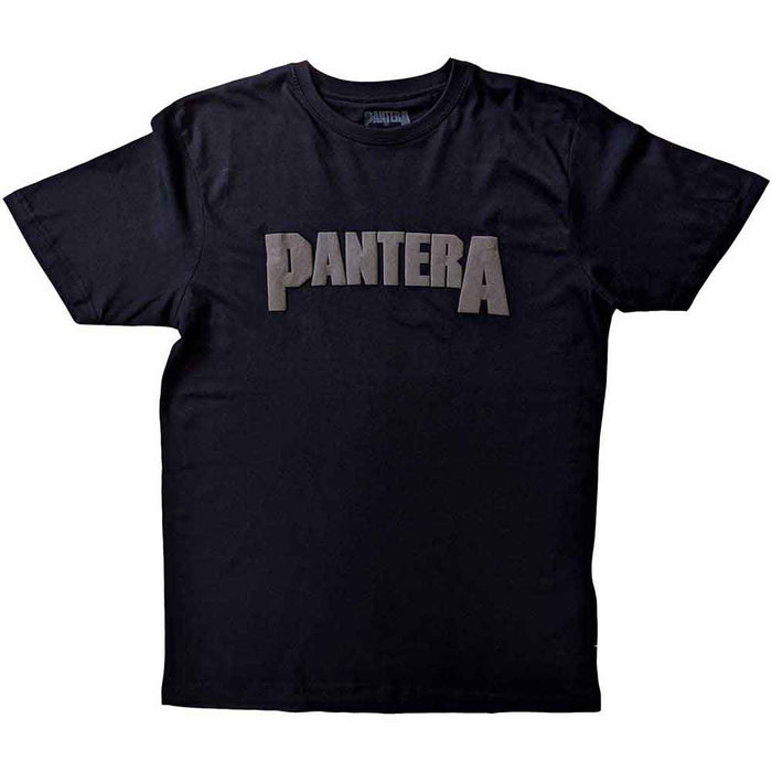 Pantera Leaf Skull Hi-Build Black X-Large Unisex T-Shirt