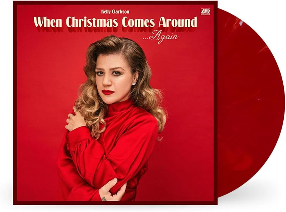 Kelly Clarkson When Christmas Comes Around Again Vinyl LP Red & White Colour 2025