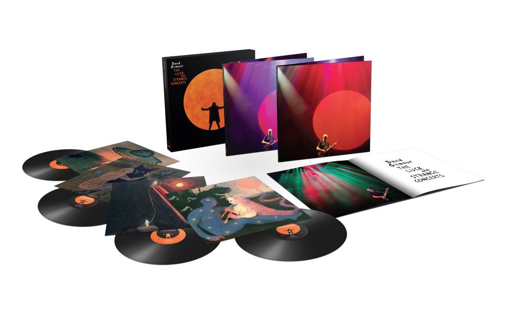 David Gilmour The Luck And Strange Concerts Vinyl LP 2025