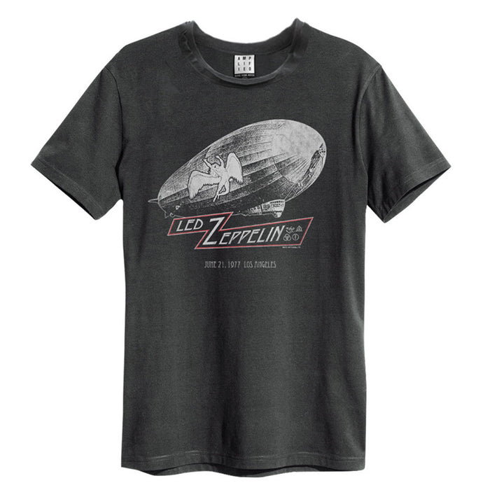 Led Zeppelin Dazed Confused Amplified Vintage Charcoal XXL Unisex T-Shirt