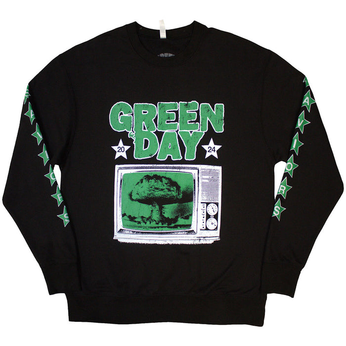 Green Day TV Explosion Large Sweatshirt