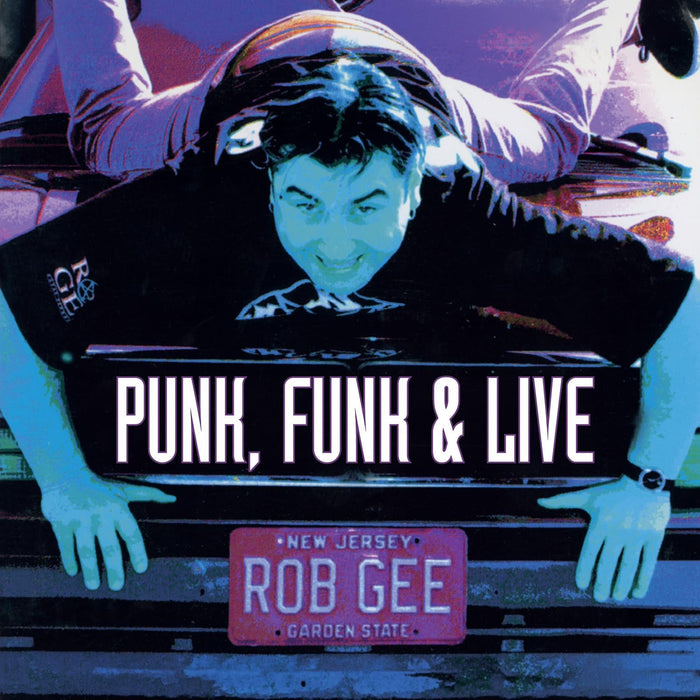 Rob GEE Punk, Funk & Live Vinyl LP Translucent Purple Colour 2026