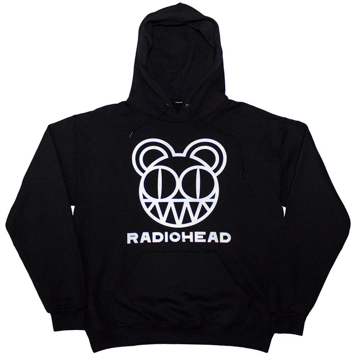 Radiohead Bearhead Black Small Hoodie