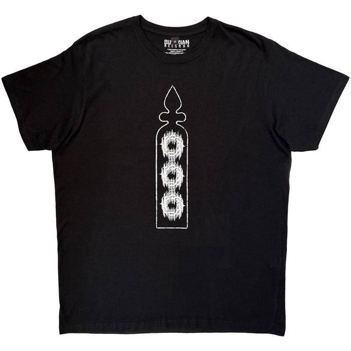 Bad Omens Stained Glass Black Large T-Shirt