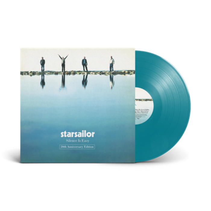 Starsailor Silence is Easy Vinyl LP Turquoise Colour 2023