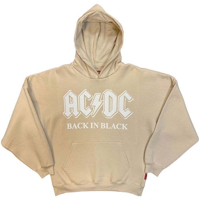 AC/DC Back In Black Natural XX-Large Hoodie