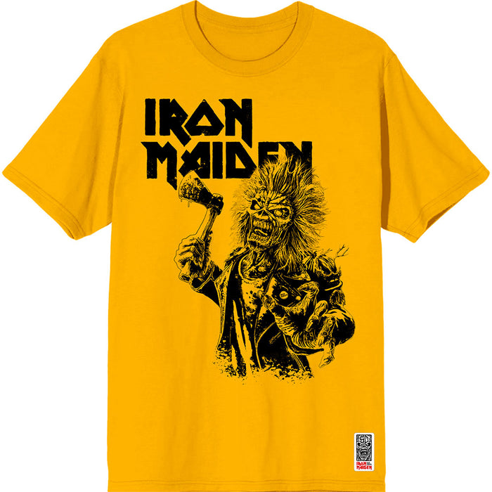 Iron Maiden Est. 1975 Yellow Large T-Shirt