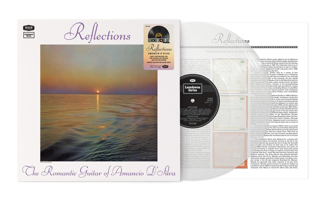 Amancio D’Silva Reflections Vinyl LP Clear Colour RSD 2024