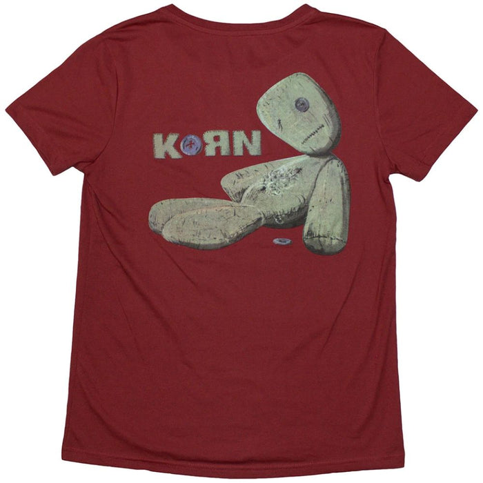 Korn Doll Issues Red Ladies Medium T-Shirt