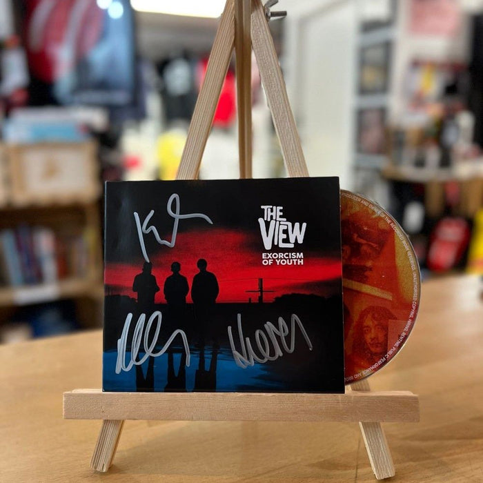 The View Exorcism of Youth CD 2023 Signed Sleeve