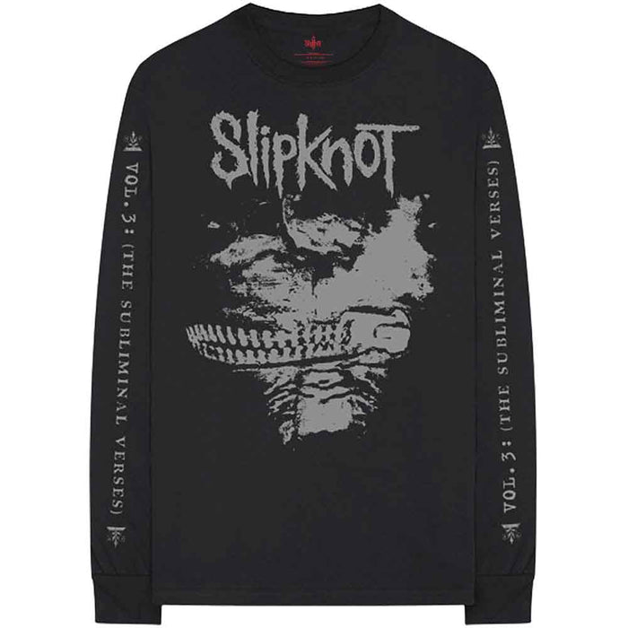 Slipknot Subliminal Verses Black XX-Large Long Sleeved Unisex T-Shirt