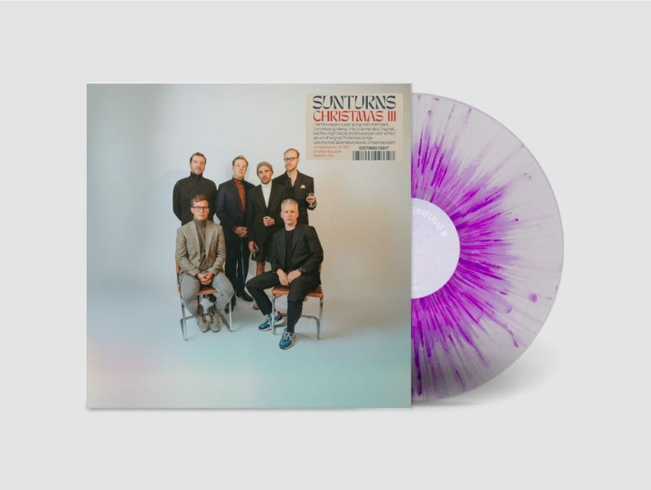 Sunturns Christmas III Vinyl LP Purple & Clear Colour Due Out 06/12/24