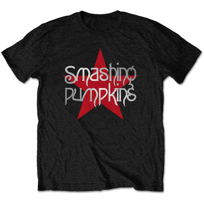The Smashing Pumpkins Star Logo Black X-Large T-Shirt