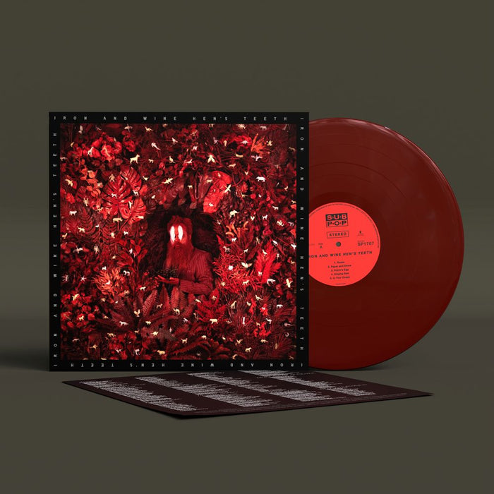 Iron & Wine Hen's Teeth Vinyl LP Indies Oxblood Colour 2026