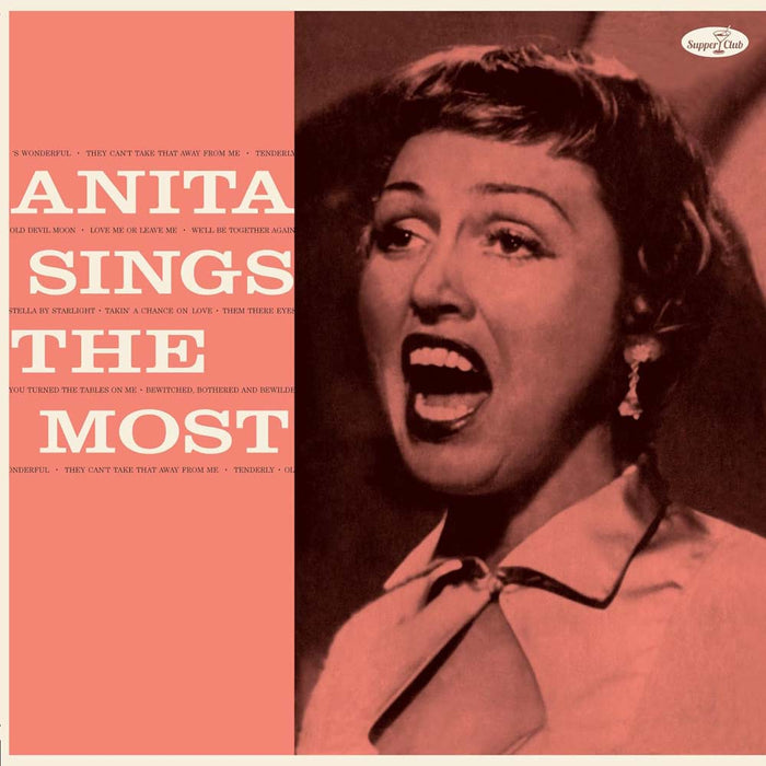 Anita O'Day Sings The Most Feat. Oscar Peterson Vinyl LP 2024
