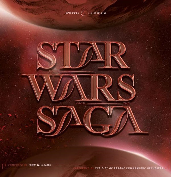 City of Prague Philharmonic Orchestra Star Wars Vinyl LP 2023