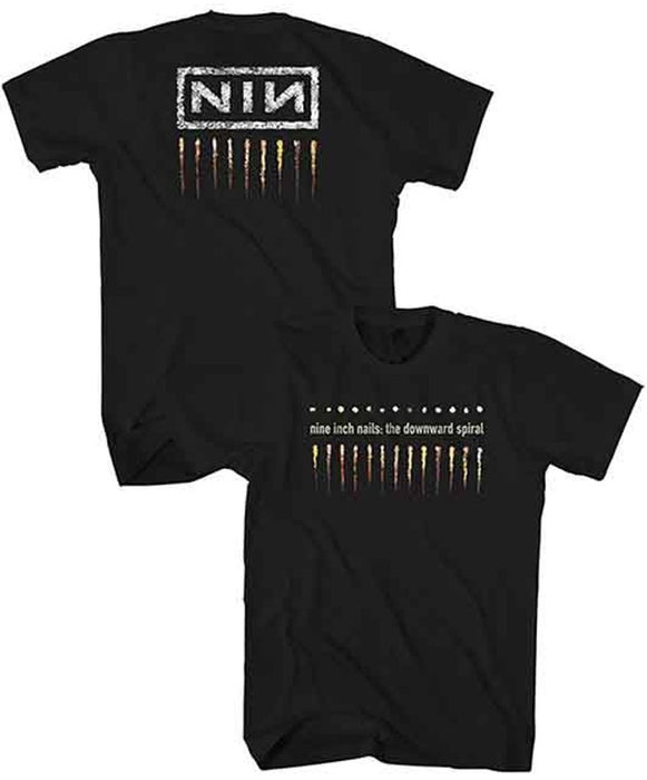 Nine Inch Nails The Downward Spiral Black Medium T-Shirt