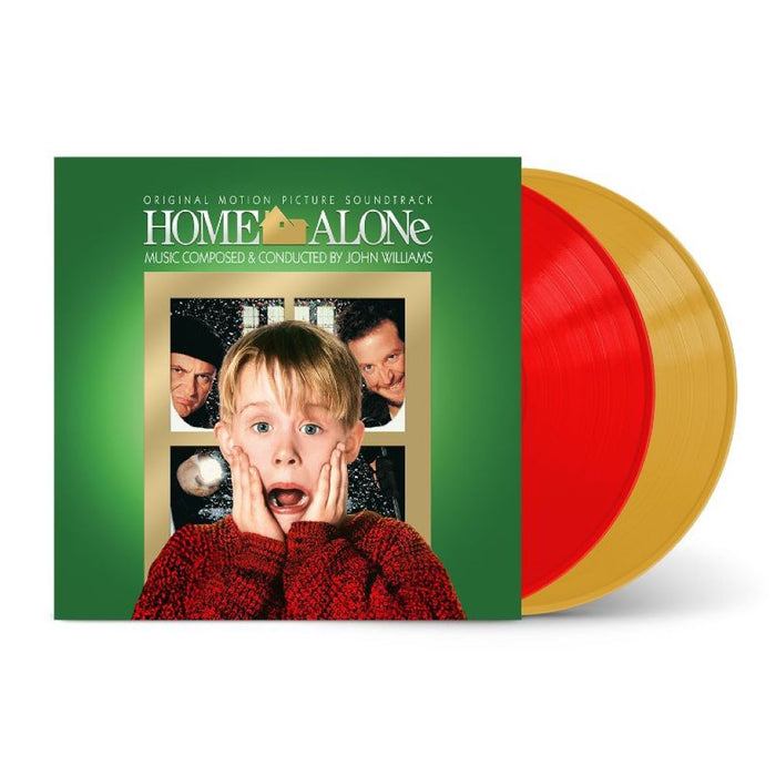 John Williams Home Alone Soundtrack Vinyl LP Red & Gold Colour 2024