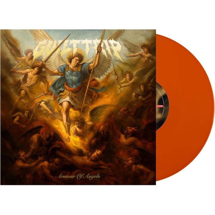 Guilt Trip Armour Of Angels Vinyl LP Burnt Orange Colour Due Out 05/06/26