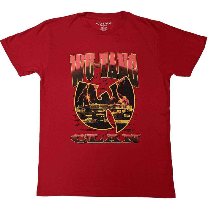 Wu-Tang Clan Brick Wall Red Medium T-Shirt