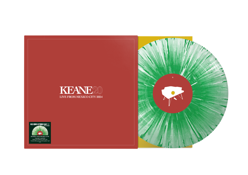 Keane Live From Mexico City 2024 Vinyl LP Green & White Splatter Colour RSD 2025