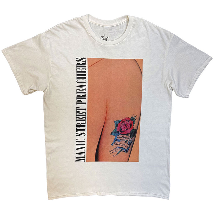 Manic Street Preachers Generation Terrorists White Small T-Shirt
